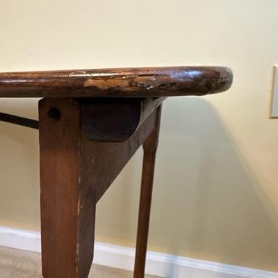 Wood Side Table