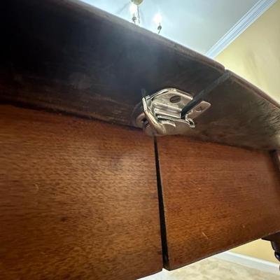 Wooden Table and Two Chairs