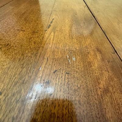 Wooden Table and Two Chairs