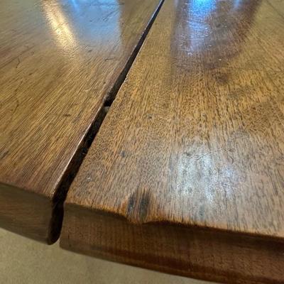 Wooden Table and Two Chairs