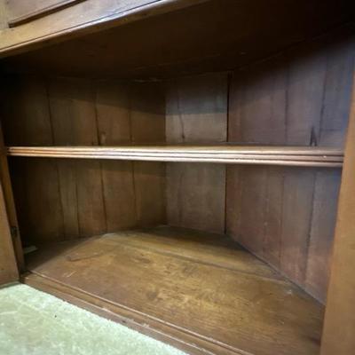 Fantastic Wooden Corner Cabinet