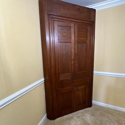 Fantastic Wooden Corner Cabinet