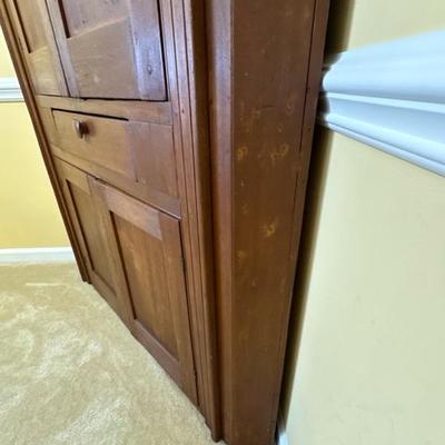 Fantastic Wooden Corner Cabinet