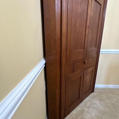 Fantastic Wooden Corner Cabinet