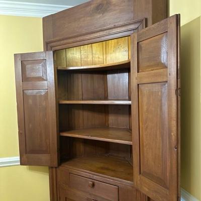 Fantastic Wooden Corner Cabinet