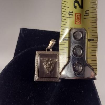 Eagle on Shield Design Pendant (#291)