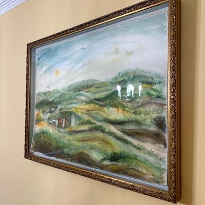Framed Landscape Artwork