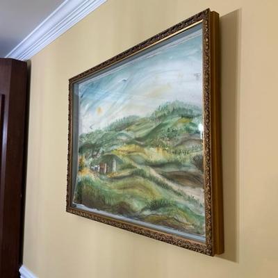 Framed Landscape Artwork