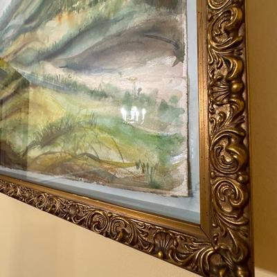 Framed Landscape Artwork