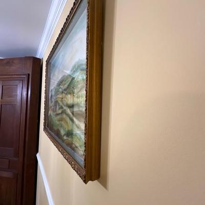 Framed Landscape Artwork