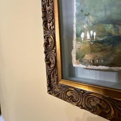 Framed Landscape Artwork