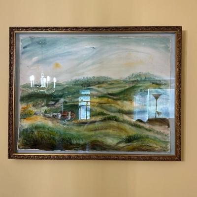 Framed Landscape Artwork