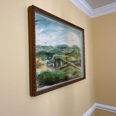 Framed Landscape Artwork