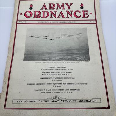 1928 Army Ordinance Magazine