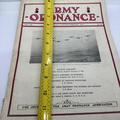 1928 Army Ordinance Magazine