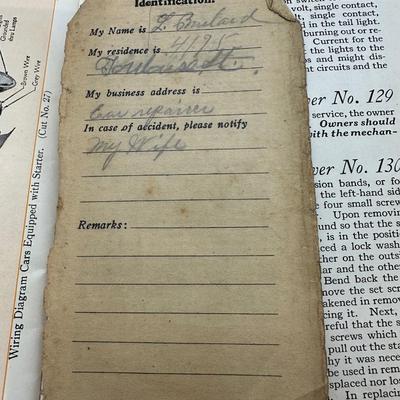 Ford Manual, 1920