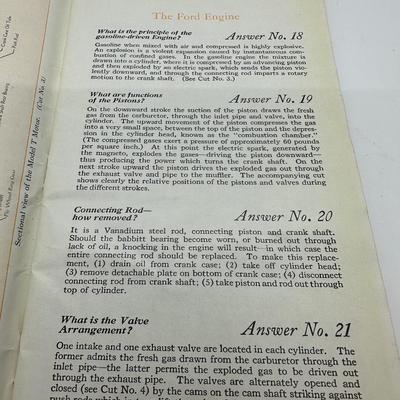 Ford Manual, 1920