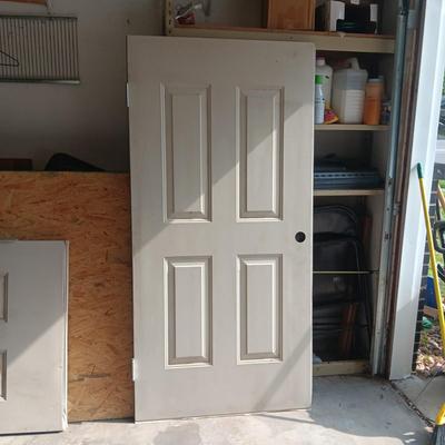 SOLID CORE EXTERIOR DOOR 72" X 36"