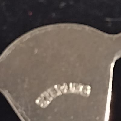 Vintage Sterling Silver Paratrooper Pin (#294)