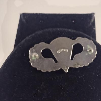 Vintage Sterling Silver Paratrooper Pin (#294)