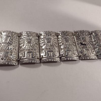 .900 Sterling Silver Bracelet- Approx Weight 100 Grams (#297)