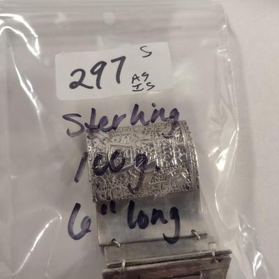 .900 Sterling Silver Bracelet- Approx Weight 100 Grams (#297)