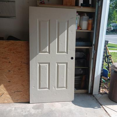 EXTERIOR SOLID CORE DOOR 72" X 36"
