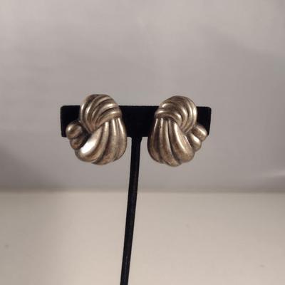 Sterling Silver Earrings- Approx Weight 11 Grams (#302)