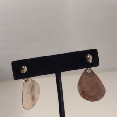 Sterling Silver and Stone Earrings (#303)