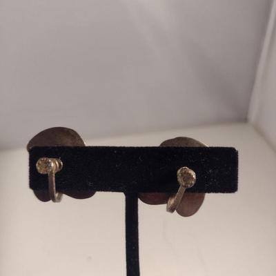 Sterling Silver and Stone Earrings (#306)