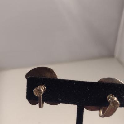 Sterling Silver and Stone Earrings (#306)