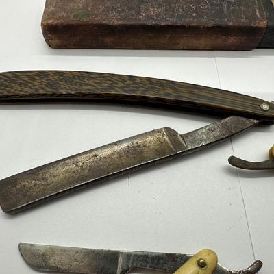 Antique Straight Razors (see description)