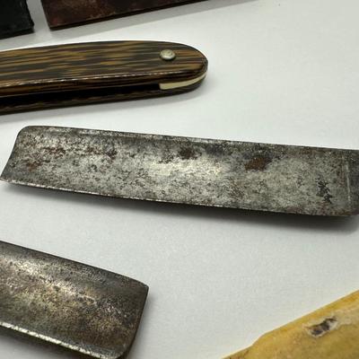 Antique Straight Razors (see description)