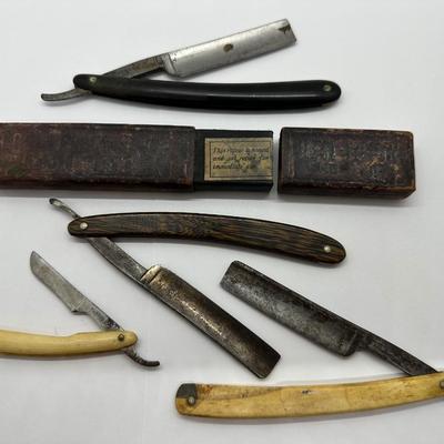 Antique Straight Razors (see description)
