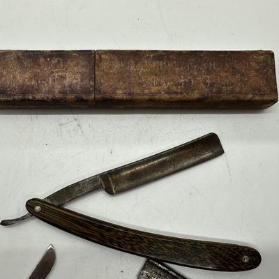 Antique Straight Razors (see description)