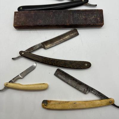 Antique Straight Razors (see description)