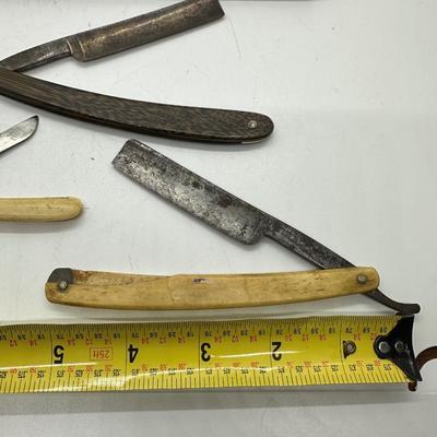 Antique Straight Razors (see description)