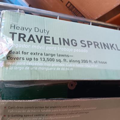 NEW ORBIT HEAVY DUTY DIE-CAST TRAVELING SPRINKLER