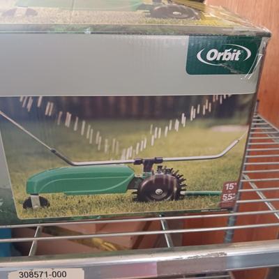 NEW ORBIT HEAVY DUTY DIE-CAST TRAVELING SPRINKLER