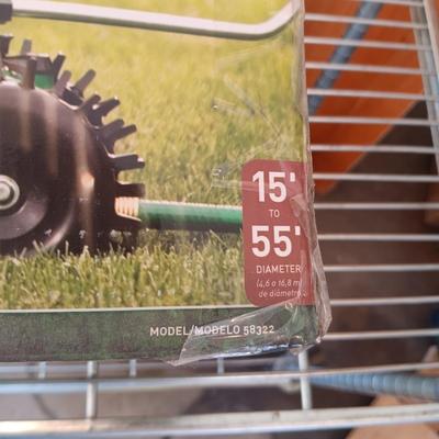 NEW ORBIT HEAVY DUTY DIE-CAST TRAVELING SPRINKLER