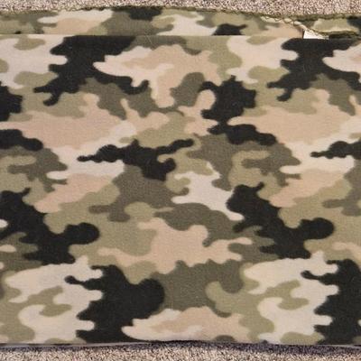 Camouflage Fleece Blanket