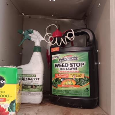 MOSTLY YARD AND GARDEN CHEMICALS