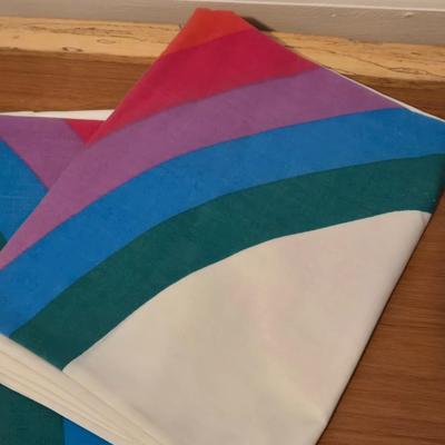 Mid Century Rainbow Pillow Cases
