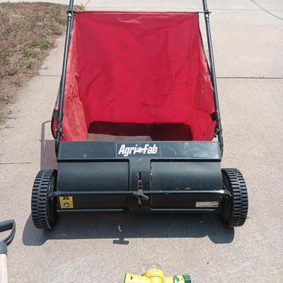 AGRI-FAB LEAF SWEEPER, PUSH BROOM AND YARD TOOLS