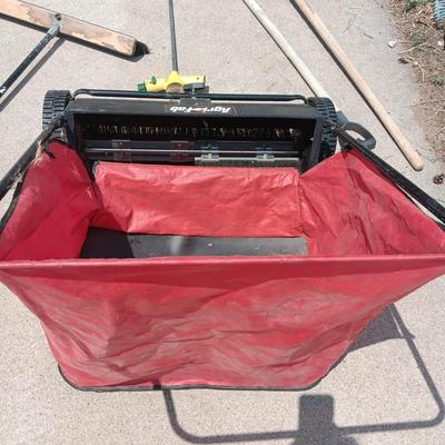 AGRI-FAB LEAF SWEEPER, PUSH BROOM AND YARD TOOLS