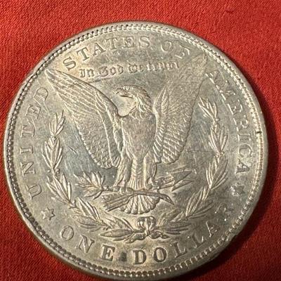 1885 P MORGAN VF US COIN 1$ silver C 118