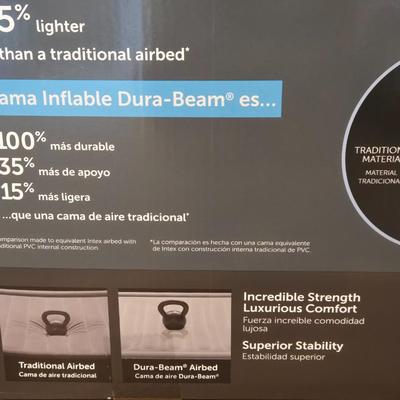 Intex Dura-Beam Airbed Advantage Queen Air Mattress