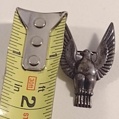 Vintage Phoenix Design Sterling Silver Pin- Approx Weight 6 Grams (#324)