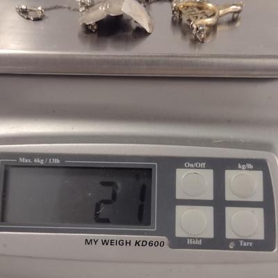 Assorted Sterling Silver- Approx Weight 21 Grams (#326)