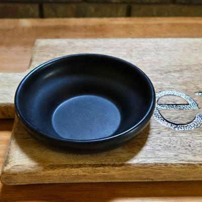 Mudpie Charcuterie "Enjoy" Board and Bowl